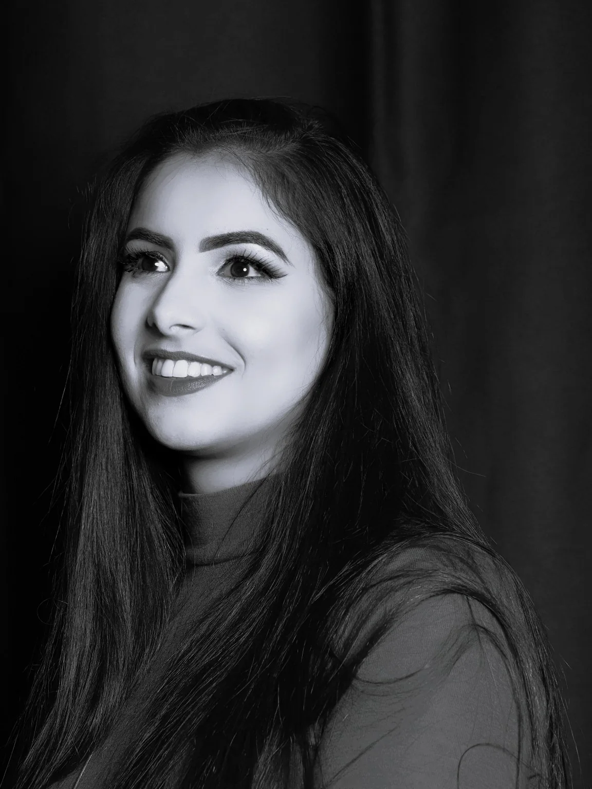 Black and white portrait of Nikita Gossain, founder of PPR Capital